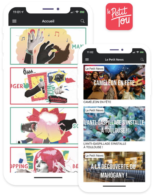 aperçu de l'app axonaut